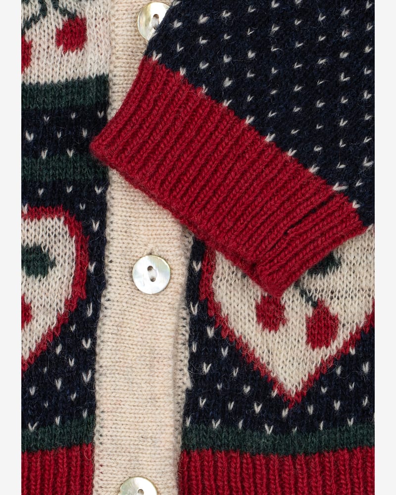 Cardigan Strikket - 100% Ull | Belou Cardigan