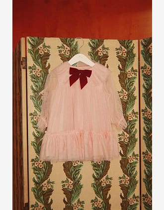 Kjole Barn m/ Stor Sløyfe - Løs og Luftig | Bow Dress