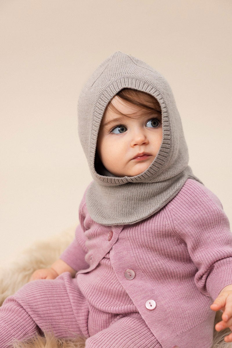 Balaclava Ull med Vindstopper – 100% Merino | Classic, Beige