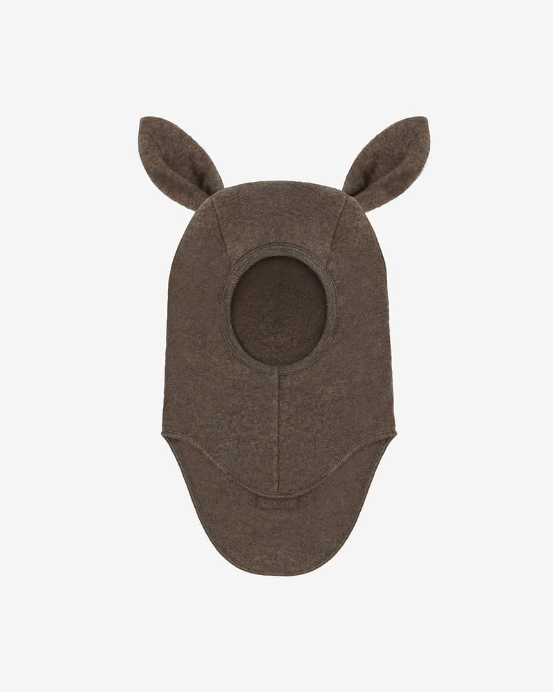 Balaclava i Ullfleece - Varm, 100% Merino | Balaclava Ears Wool Fleece