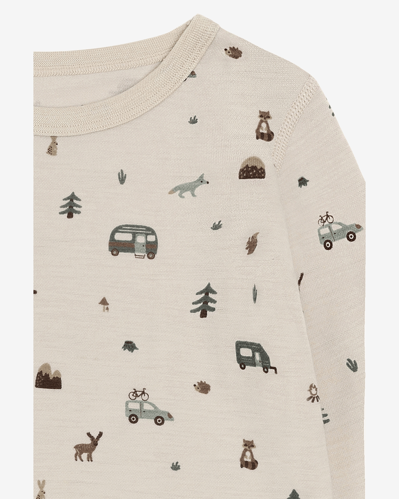 Trøye Langermet - 95% Merino, 5% Polyamid | HCAwo Camp