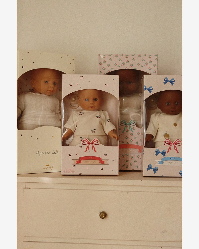 Dukke med Smokk - Babydukke myk kropp | Elli the Doll
