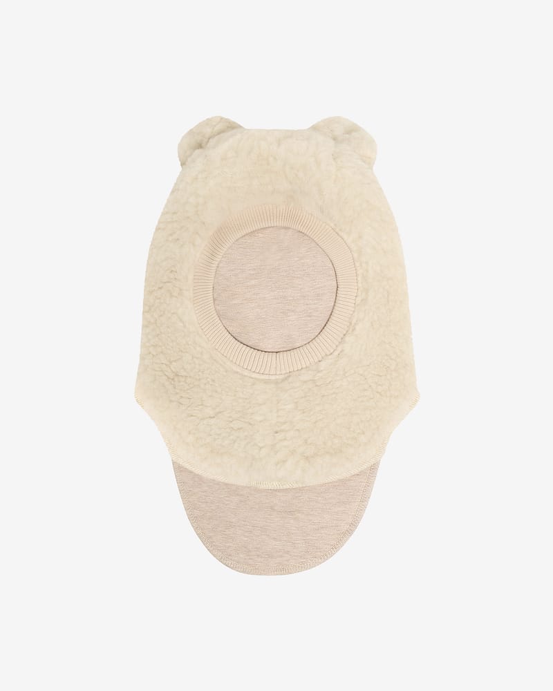 Balaclava Ull 2-Lags - Bamseører, Ullfleece | Ears Wool