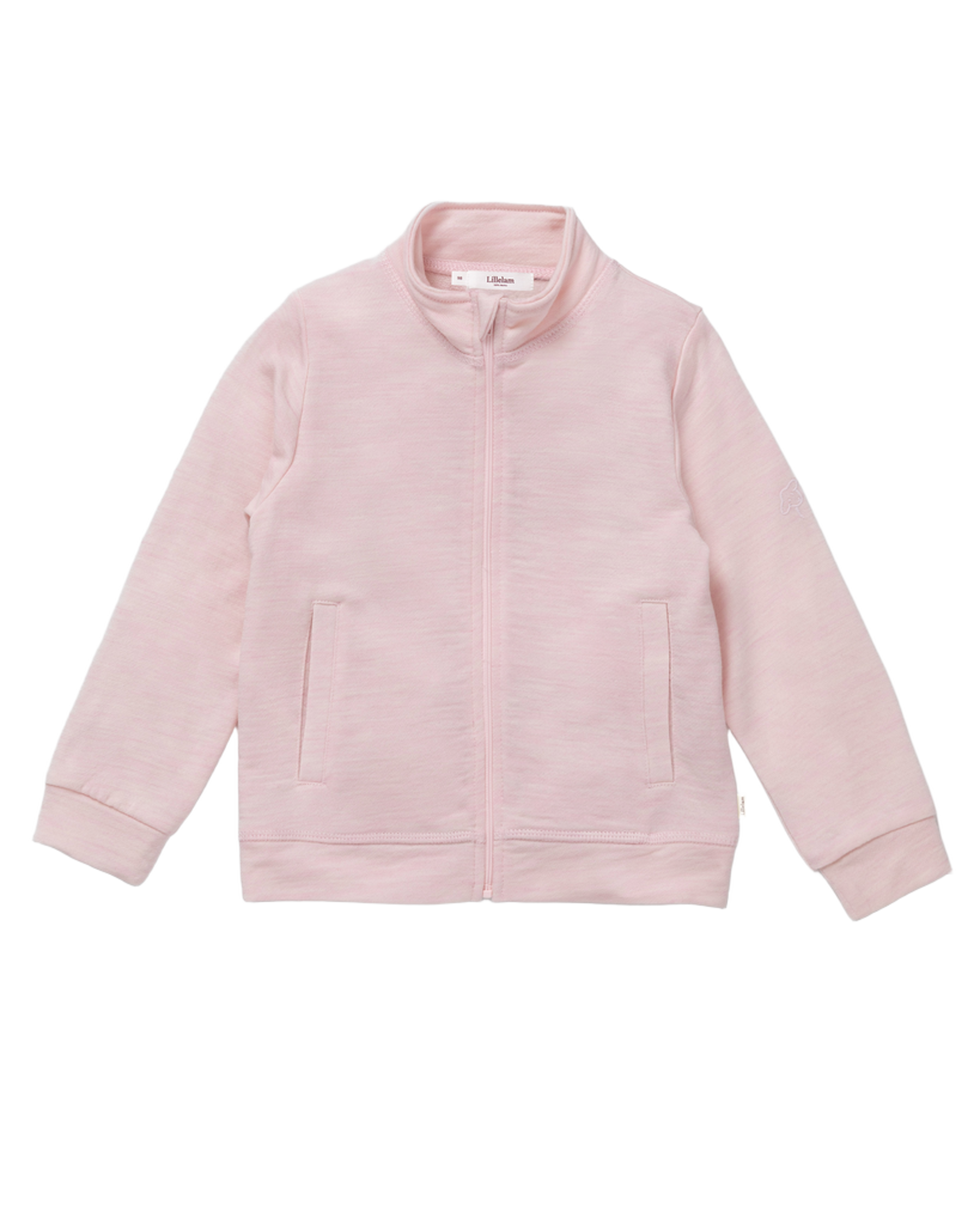 Ulljakke Barn – Varm Ullfleece, 100% Merinoull | Jakke Active, HImmelrosa