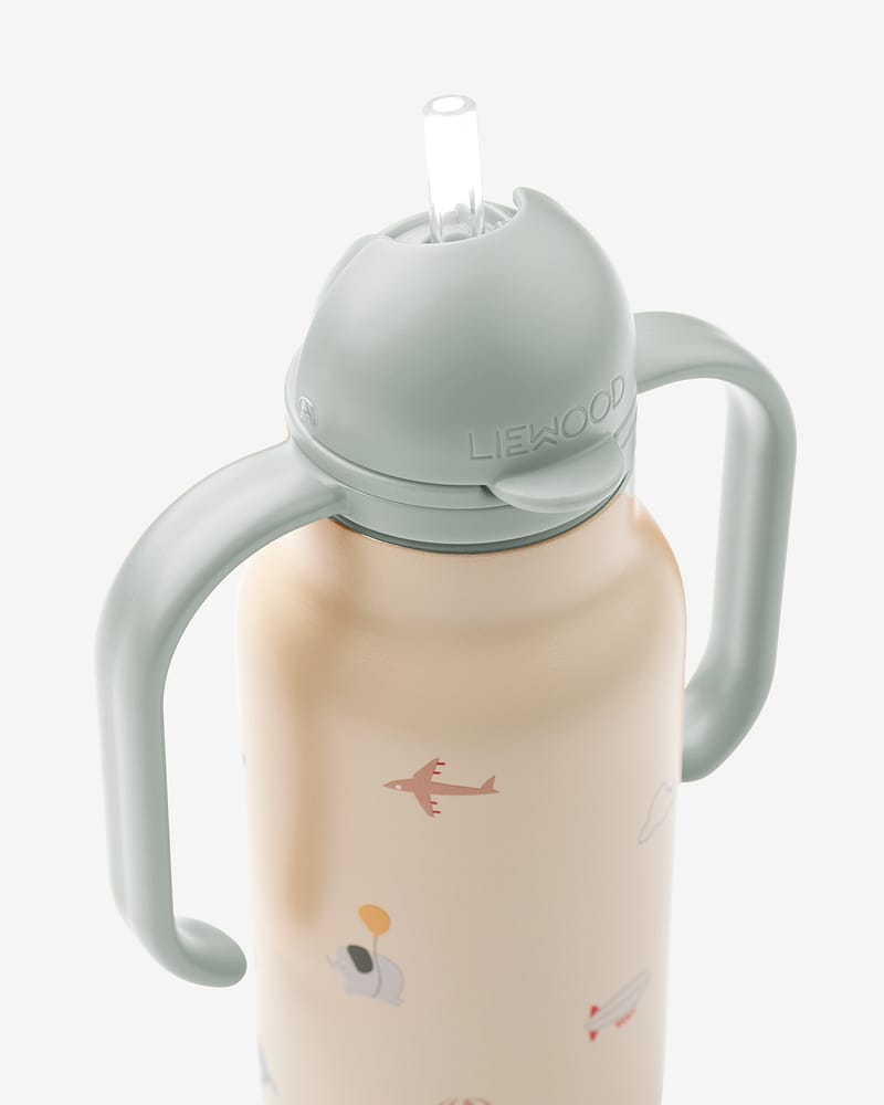 Termoflaske Baby - Drikkeflaske m/ Håndtak - 250ml | Kimmie