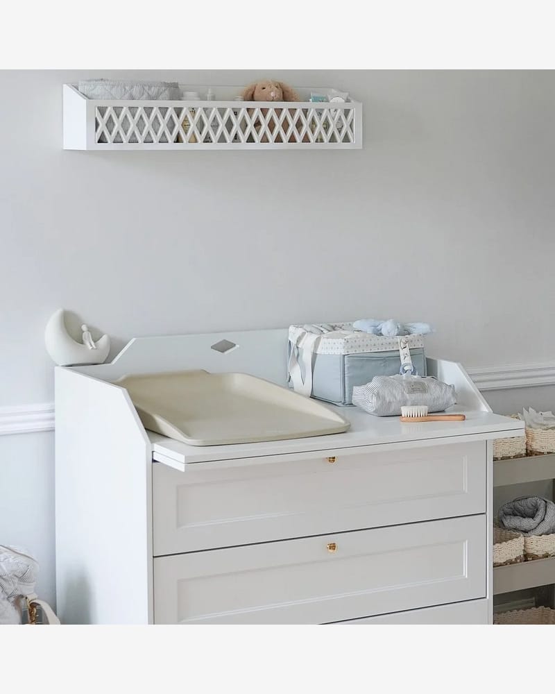 Oppbevaringskurv med håndtak, 32x23cm - Økologisk | Diaper Caddy