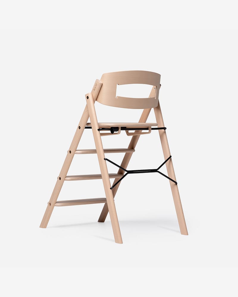 KAOS KLAPP® Bøk Barnestol - Best i Test 2026 - Sammenleggbar | Opp til 110kg!