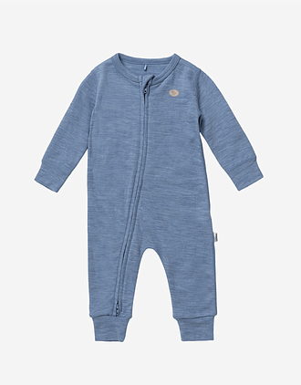 Ullpysj Heldress M/ glidelås - Tynn ullkvalitet - 100% Merino