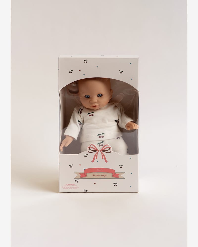 Dukke med Smokk - Babydukke myk kropp | Elli the Doll
