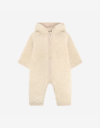 Teddy Ulldress i ullfleece - Varm, 100% Merino | Pram Suit Wool Fleece