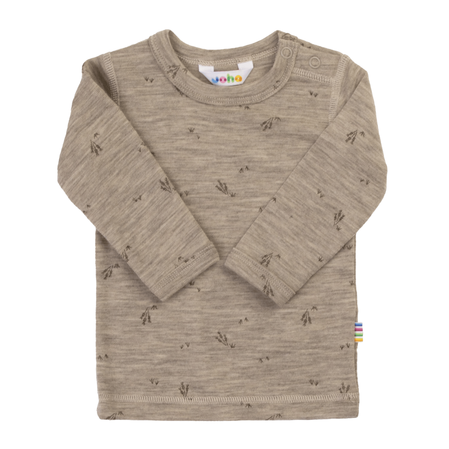 Ulltrøye Langermet – 100% Merino | Basic, Beige Melange