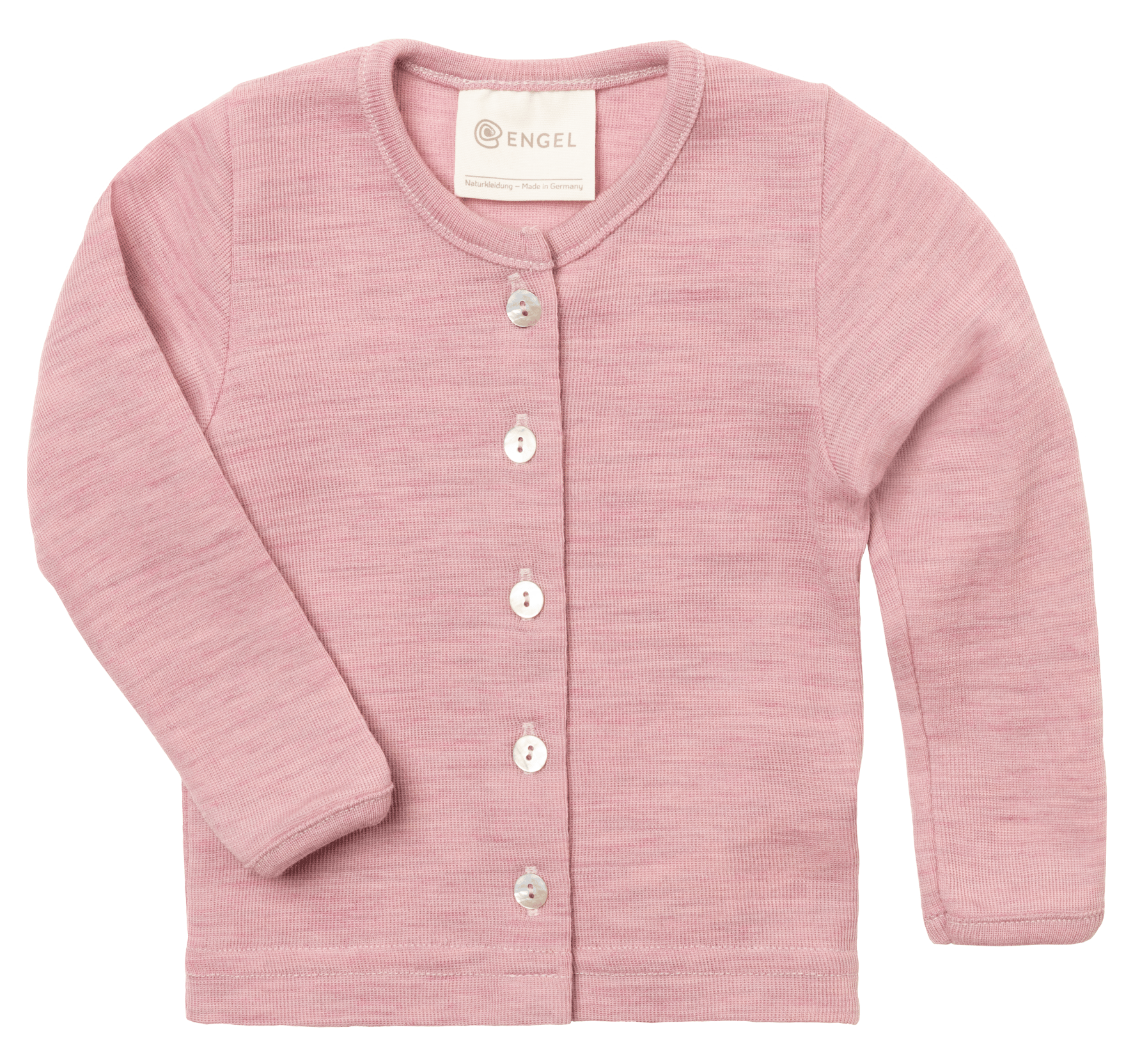 Ullbody – 100% Merino, Ubehandlet Ull, Rosa Melert