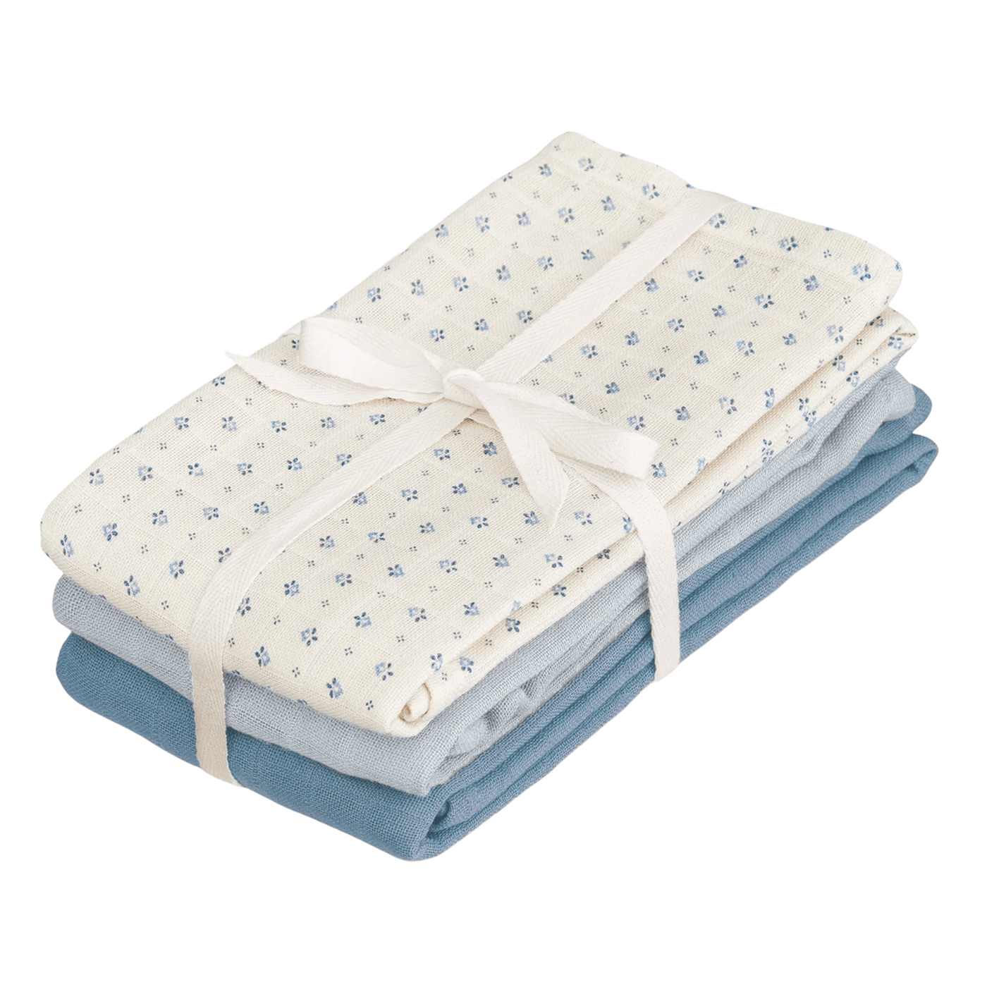 Gulpekluter Musselin 3pk – Økologisk | Gasskluter 70×70, Caprice