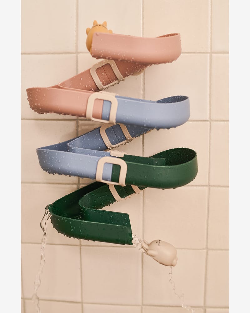 Vannsklie til badekaret m/ sugekopper - Fantasifull Vannlekebane | Yara Waterway Wall Mount