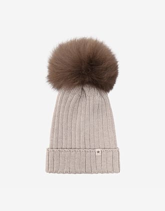 Lue med Alpakkadusk - 100% Merinoull | Hat Knit Alpaca Pompom