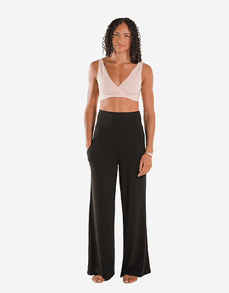 Gravidbukse - Avslappet passform | Maternity wide leg soft pant