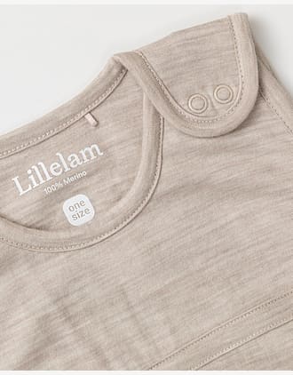 Nattpose Baby m/ Glidelås - Dobbeltstoff, 100% Merinoull | Onesize Night bag Luna
