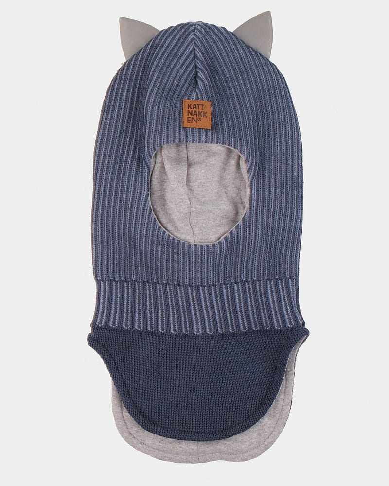 Balaclava Ull m/ Refleks, Vindstopper og Bomullsjersey fôr