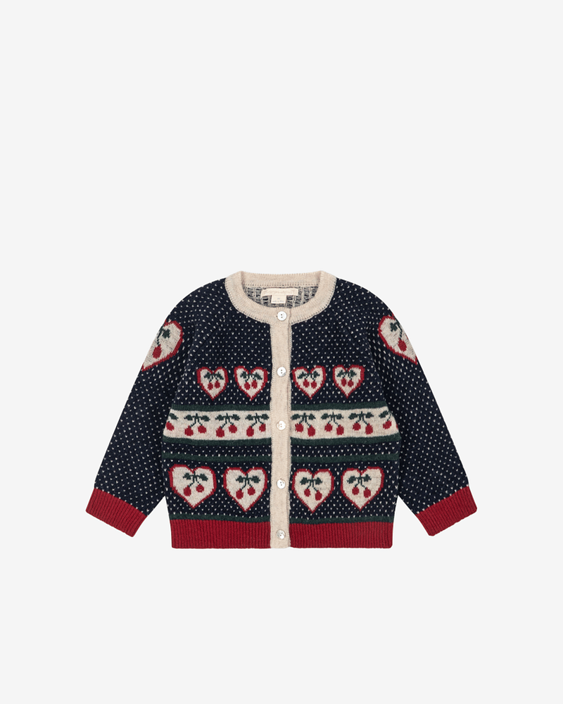 Cardigan Strikket - 100% Ull | Belou Cardigan