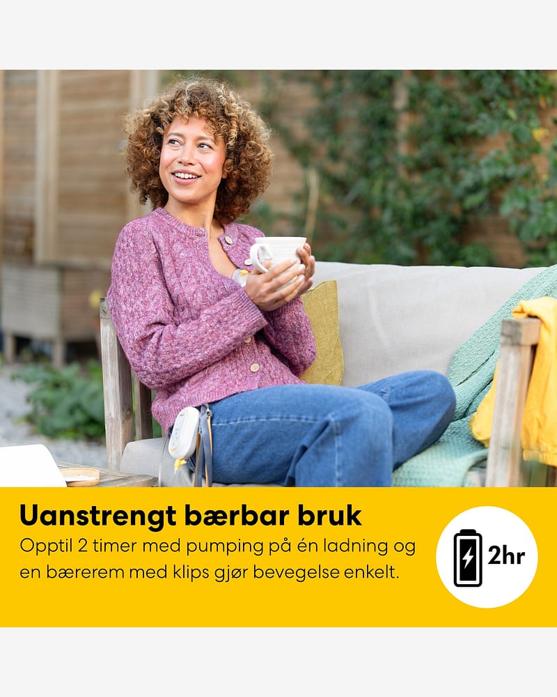 Brystpumpe Freestyle™ Mini Handsfree | Dobbel Elektrisk i-Bh-Pumpe