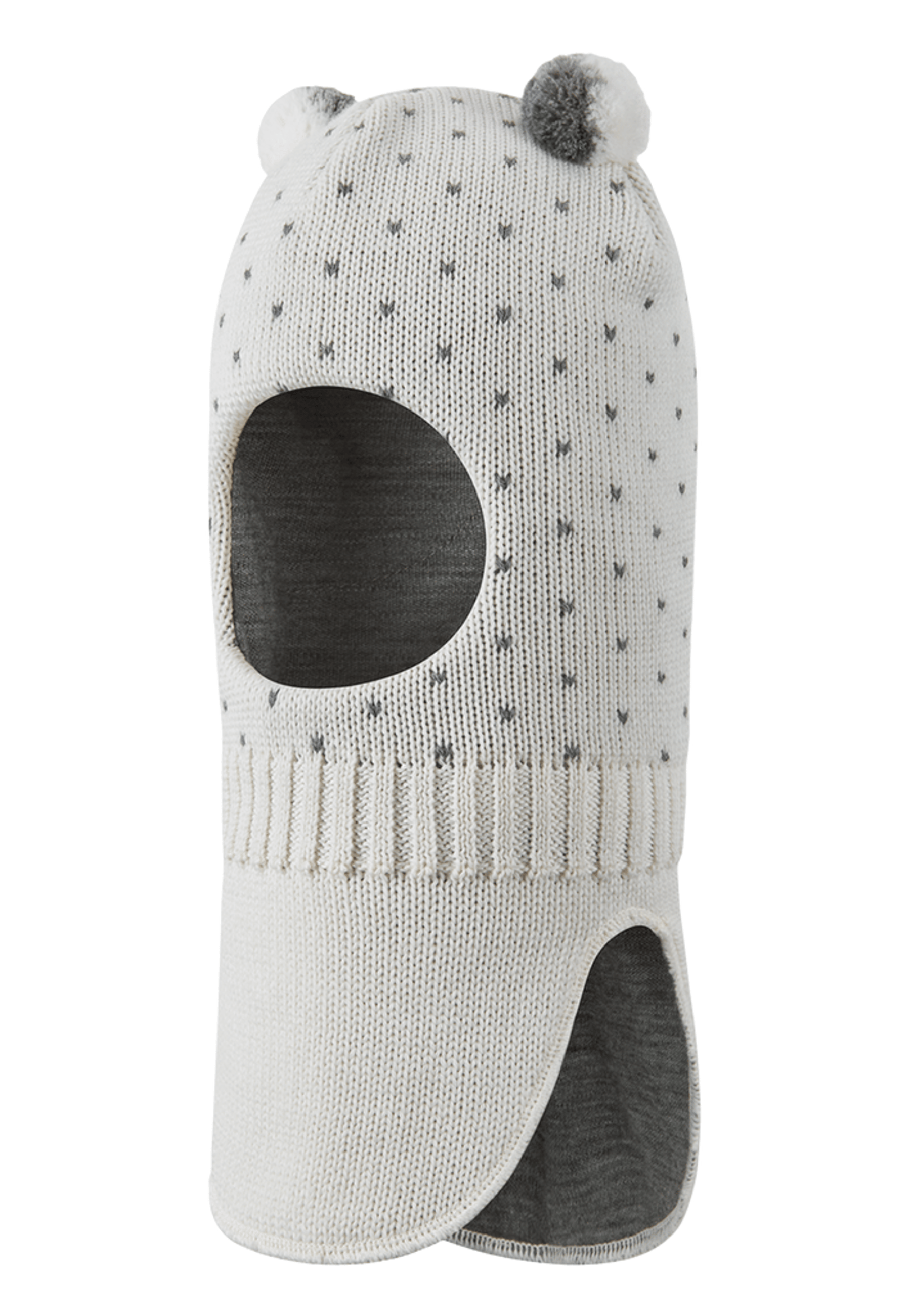 Ull Balaclava med vindstopper, Fôr i 100% merinoull – Varm vinterlue | Ilmeet, Sand - Earthy Beige