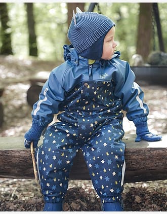 Babylue Ull m/ fleecefôr og vindstopper - Varm