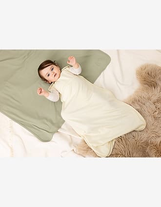 Nattpose Baby m/ Glidelås - Dobbeltstoff, 100% Merinoull | Onesize Night bag Luna