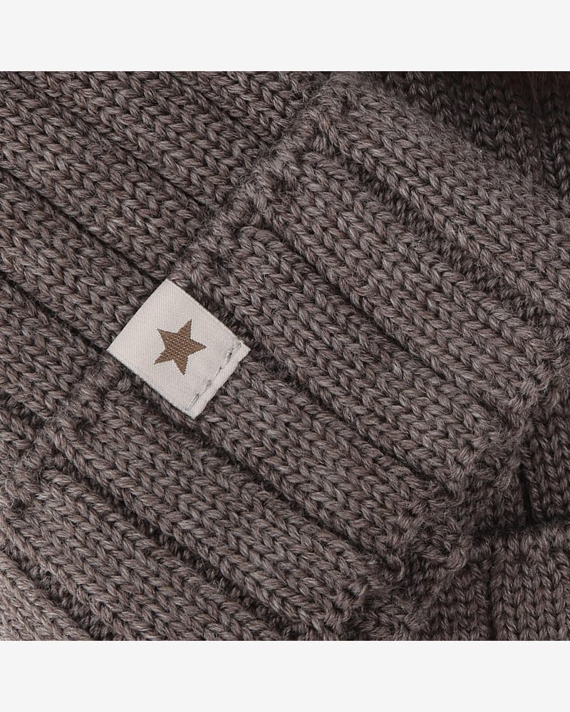 Lue med to Alpakkadusker - 100% Merinoull | Hat Knit Alpaca Pompoms