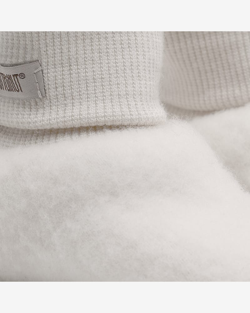 Ulltøfler i Ullfleece - Varm | Footies Wool Fleece