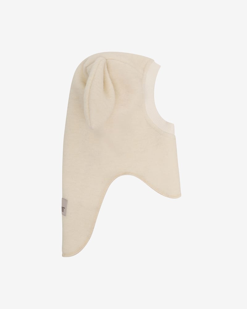 Balaclava Ull 2-lags - Kaninører, Børstet Ullfleece | Ears Wool