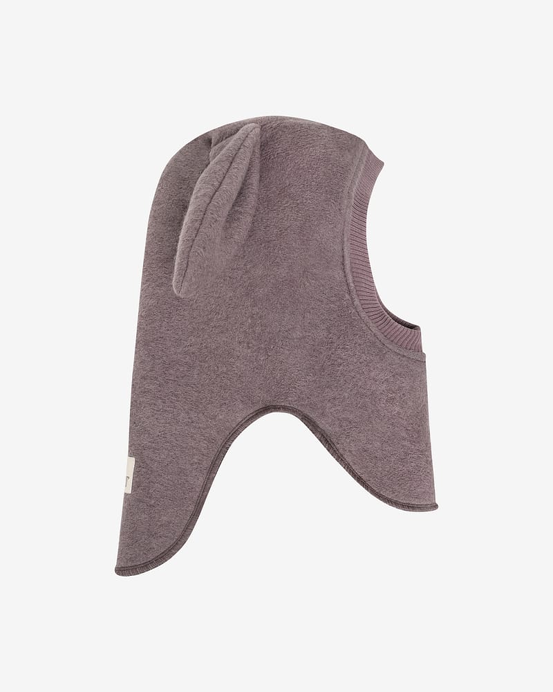 Balaclava Ull 2-lags - Kaninører, Børstet Ullfleece | Ears Wool