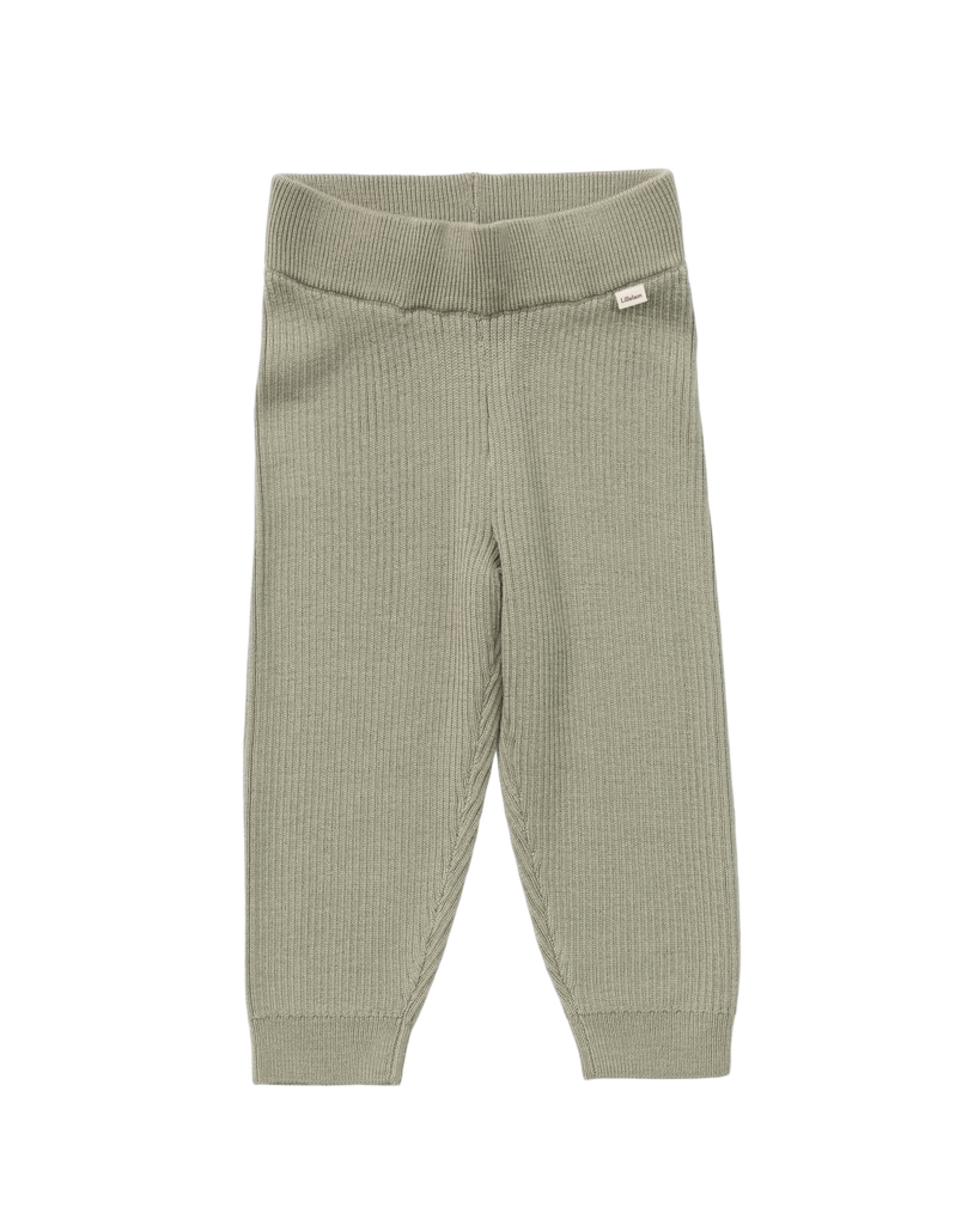 Ullbukse Ribb – 100% Merino | Bukse Rib Light, Grønn - Rosmarin
