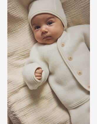 Babylue i Ullfleece - Varm, 100% Merino | Bonnet Wool Fleece