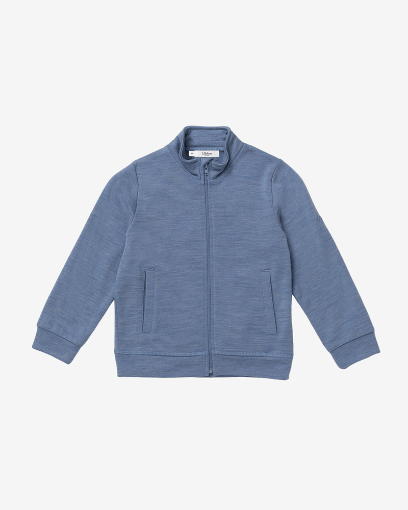 Ulljakke Barn - Varm Ullfleece, 100% Merinoull | Jakke Active