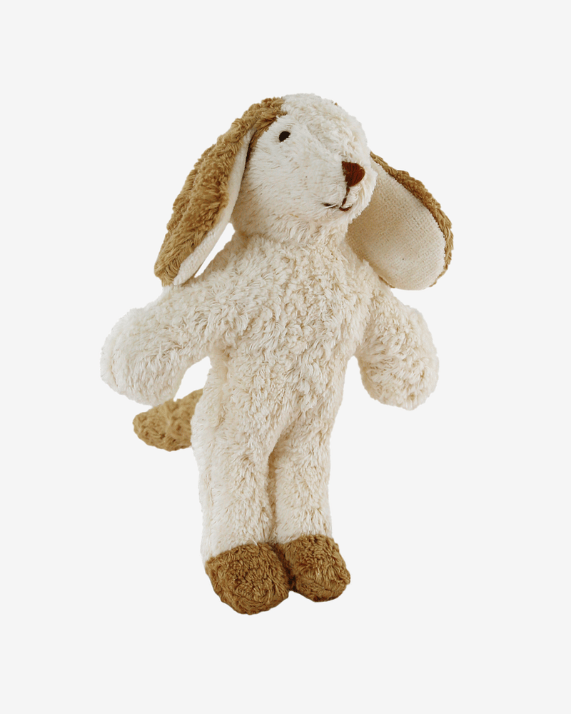 Kosebamse Hund, Liten - 100% Naturlig, Økologisk Bomull og Ull | Baby Dog