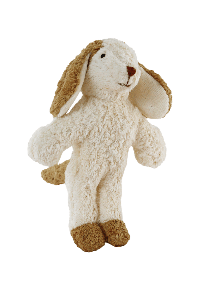 Kosebamse Hund, Liten – 100% Naturlig, Økologisk Bomull og Ull | Baby Dog