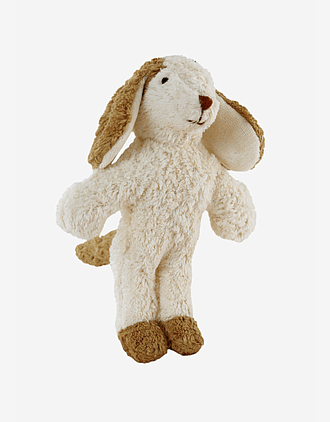 Kosebamse Hund, Liten - 100% Naturlig, Økologisk Bomull og Ull | Baby Dog