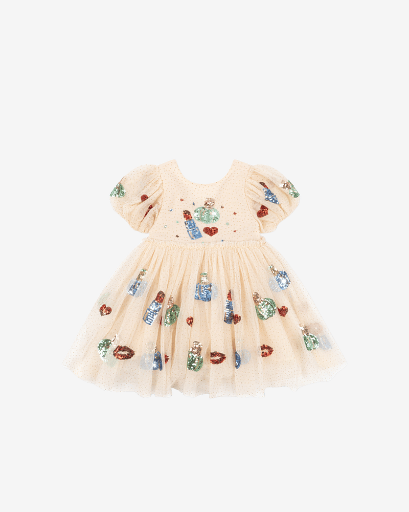 Tyllkjole m/ Glitter Paljetter | Yvonne Puff Dress