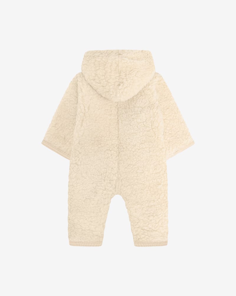 Teddy Ulldress i ullfleece - Varm, 100% Merino | Pram Suit Wool Fleece