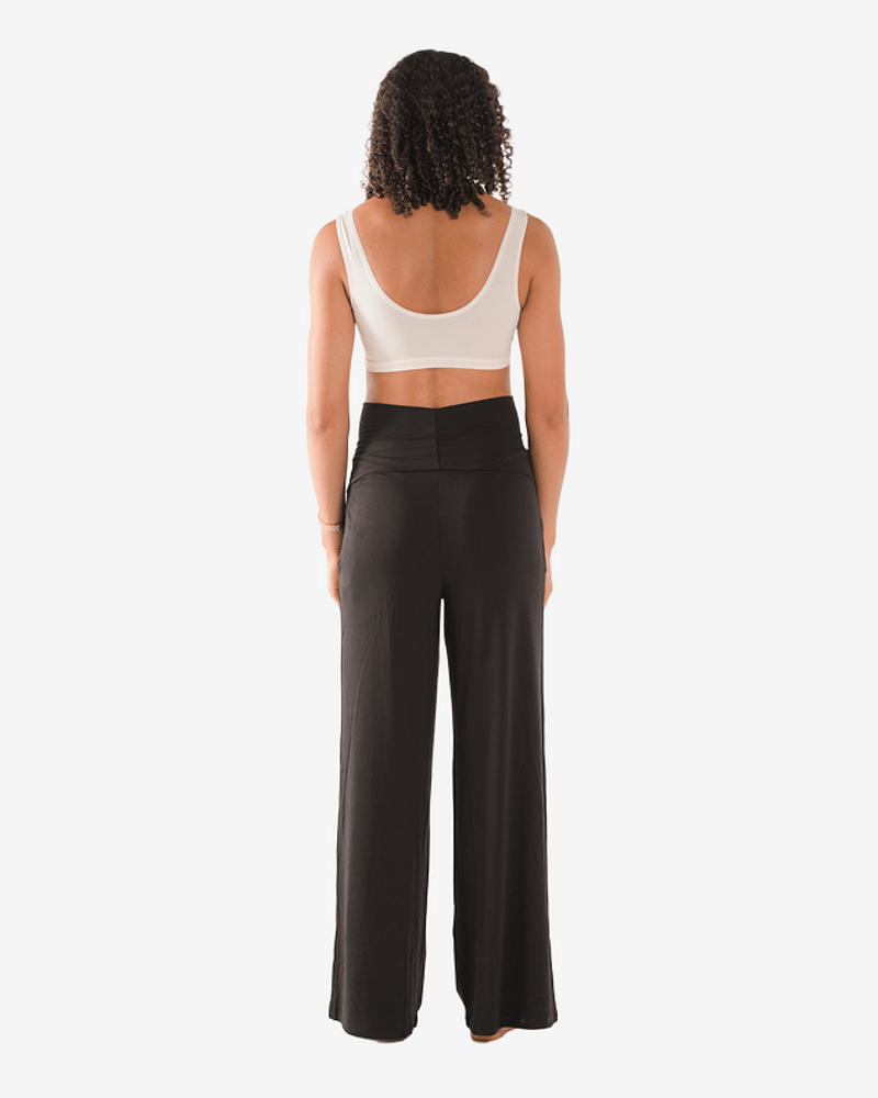 Gravidbukse - Avslappet passform | Maternity wide leg soft pant