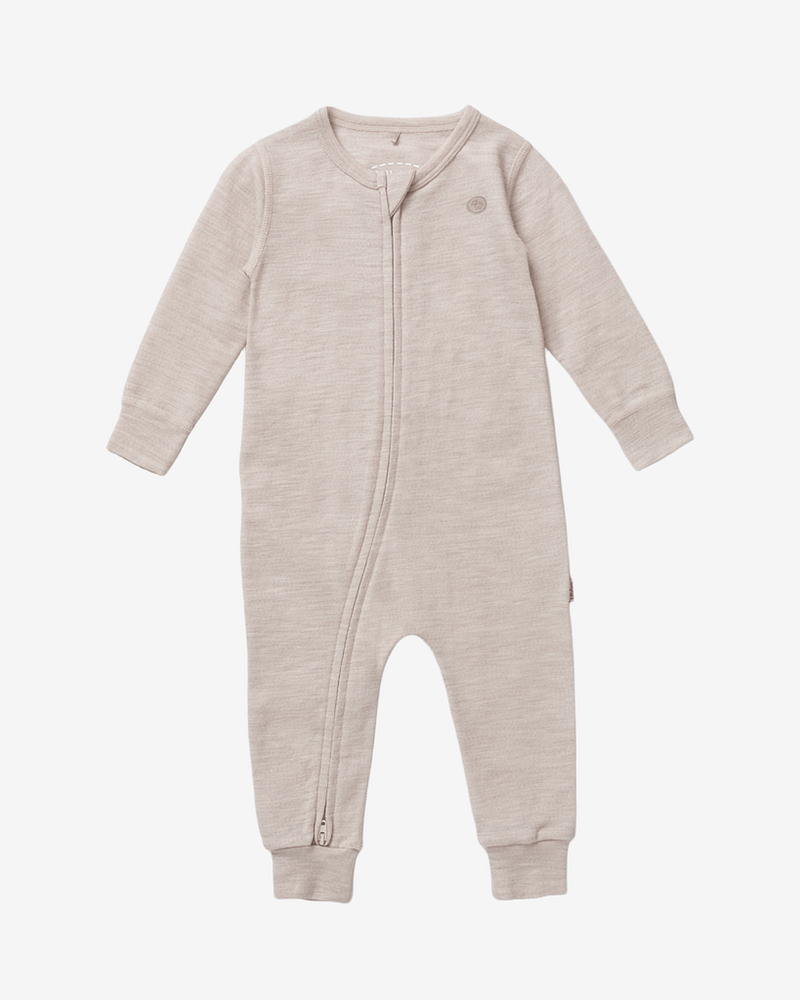 Ullpysj Heldress M/ glidelås - Tynn ullkvalitet - 100% Merino