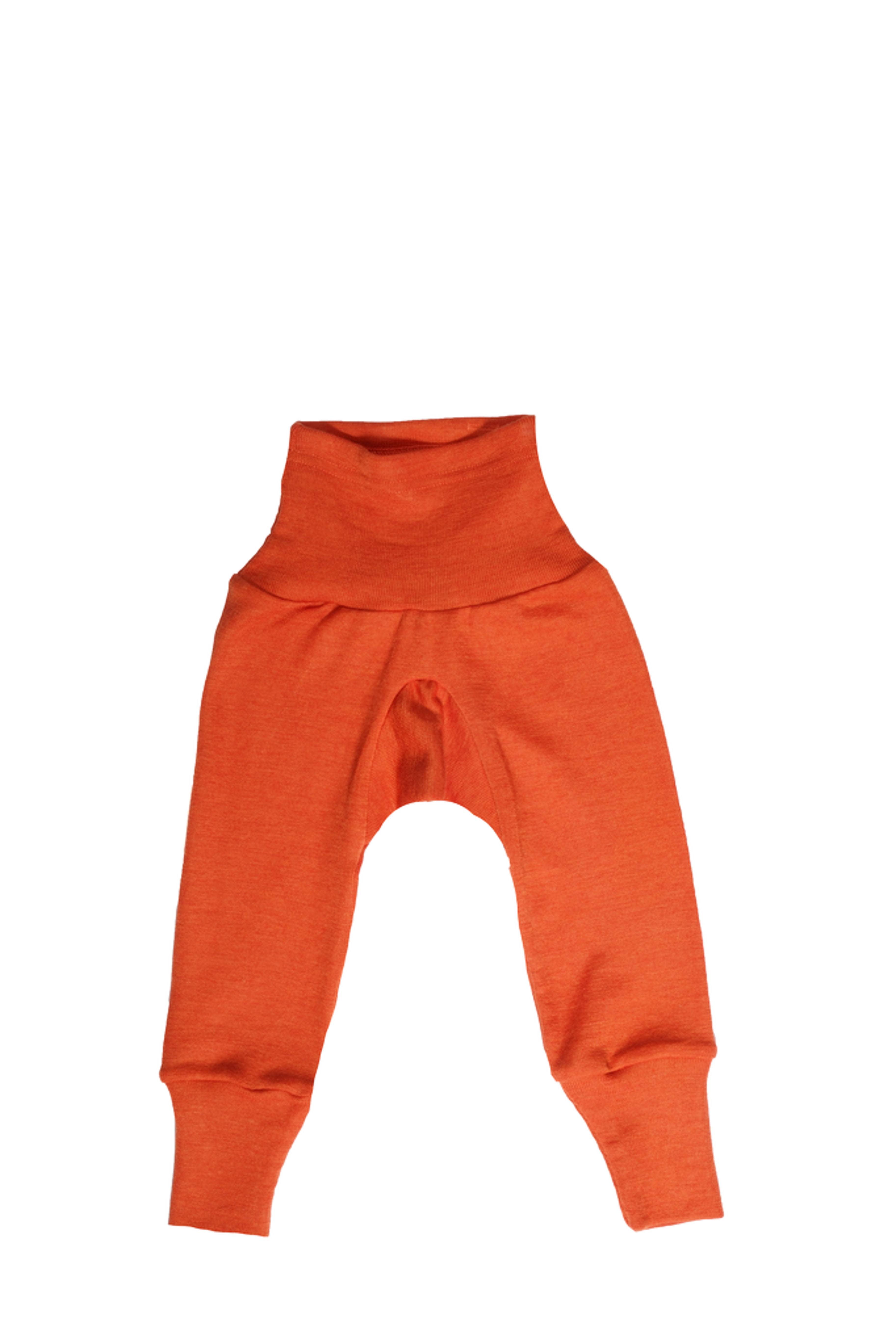 Ullbukse m/ dobbelt liv – 70% Merino, 30% Silke – Ubehandlet Ull, Orange