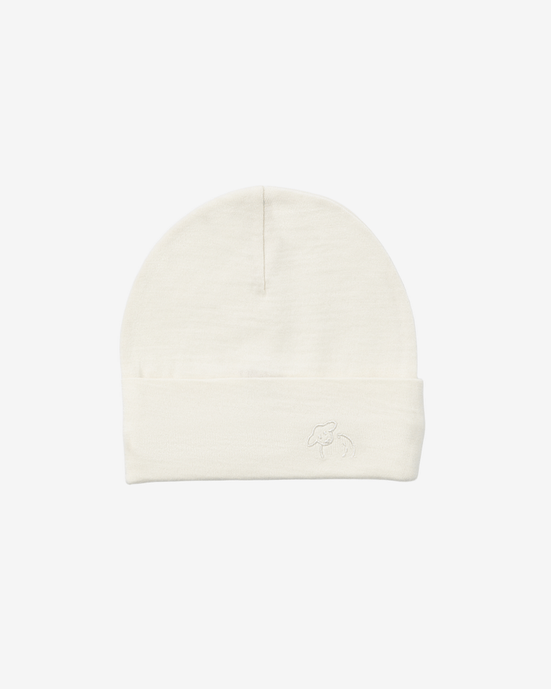 Nyfødtlue Ull - Tynn Ullkvalitet - 100% Merino | Baby hat Luna