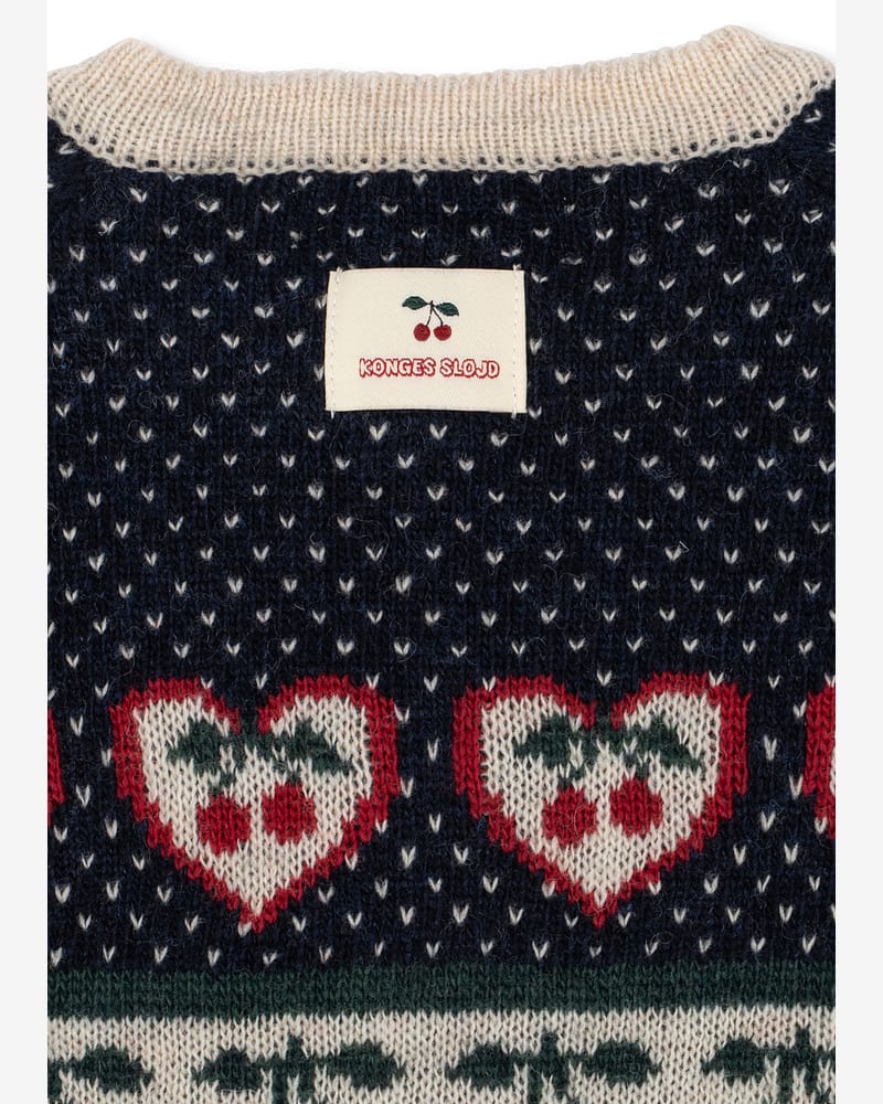 Cardigan Strikket - 100% Ull | Belou Cardigan