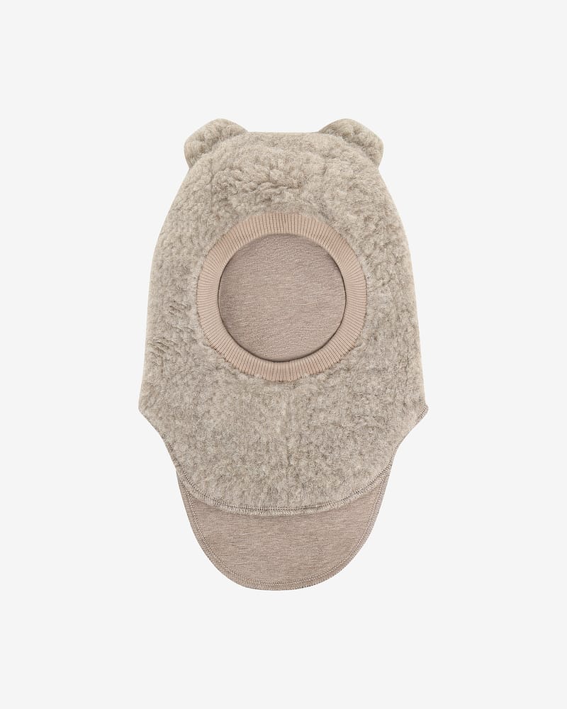 Balaclava Ull 2-Lags - Bamseører, Ullfleece | Ears Wool
