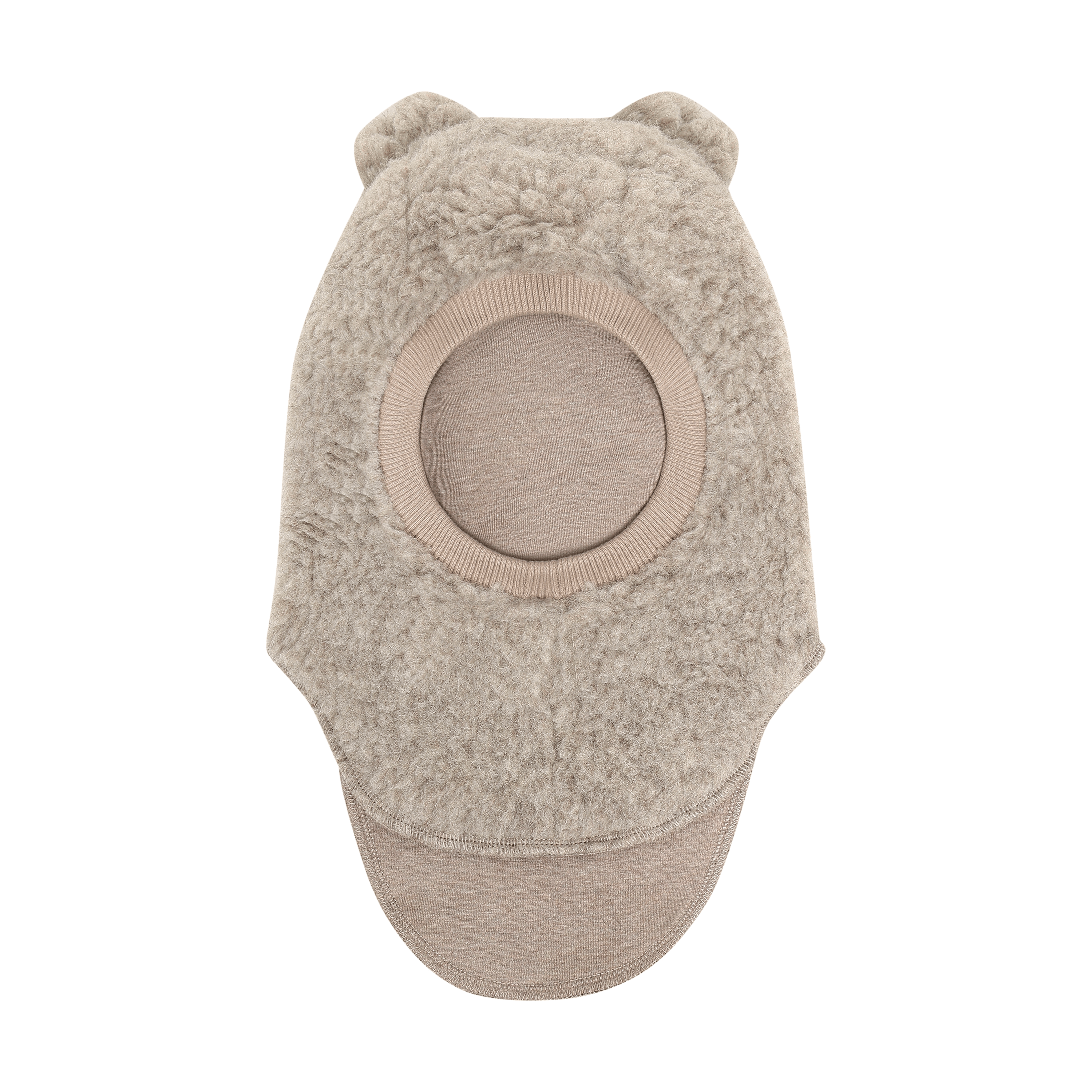 Balaclava Ull 2-Lags – Bamseører, Ullfleece | Ears Wool