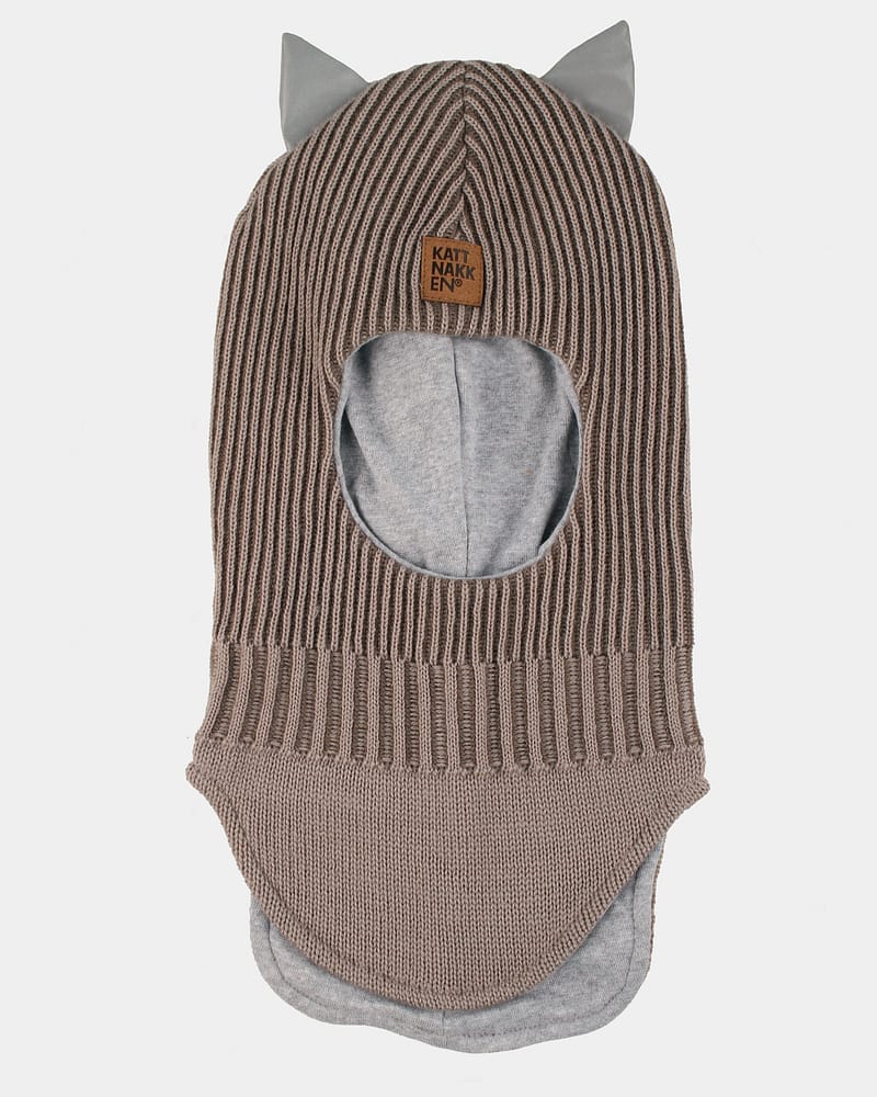 Balaclava Ull m/ Refleks, Vindstopper og Bomullsjersey fôr
