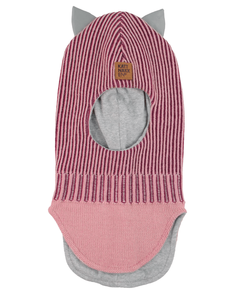 Balaclava Ull m/ Refleks, Vindstopper og Bomullsjersey fôr, Rosevatn
