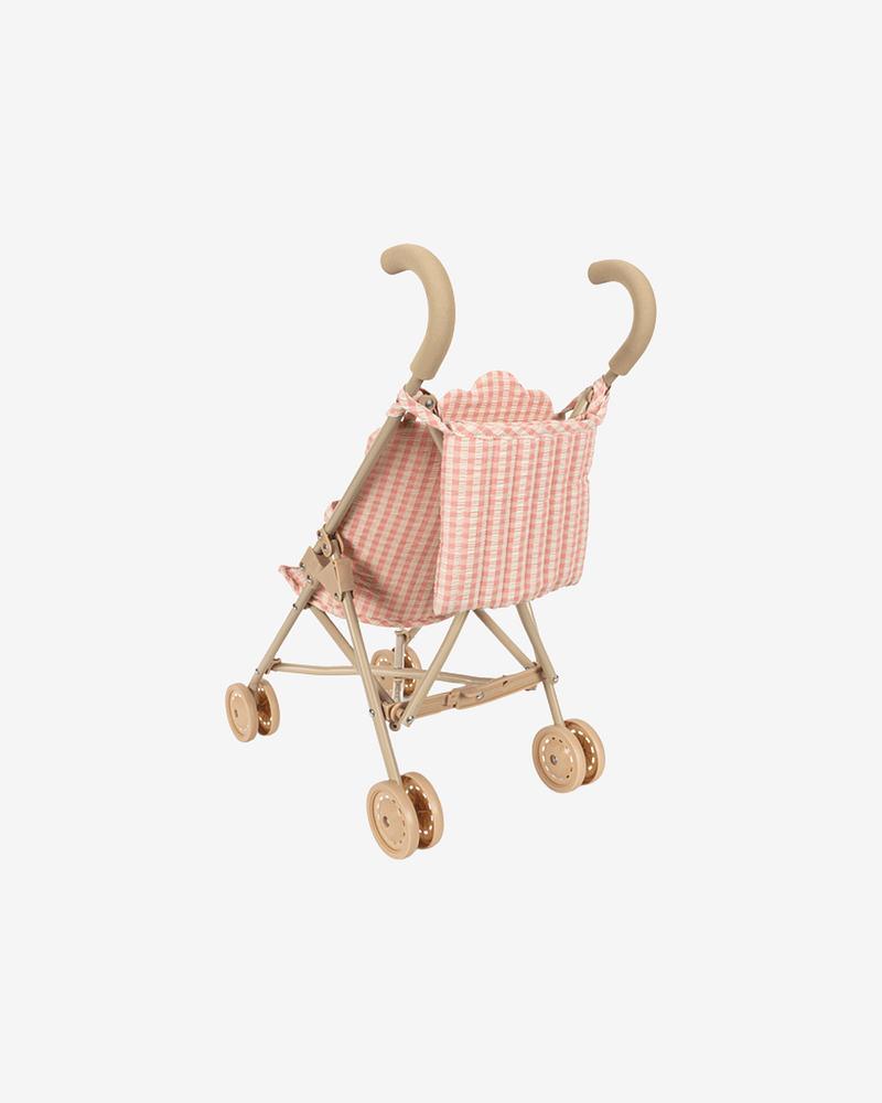 Dukkevogn med Dukke og Smokk - Gavesett | Poppy Doll Stroller