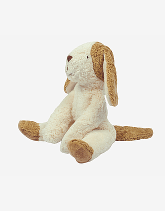 Kosebamse Hund, Medium - 100% Naturlig, Økologisk Bomull og Ull | Floppy animal Dog